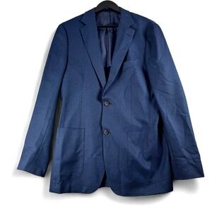 Suitsupply Mens Wool Vitale Barberis Canonico Italy Blazer Jacket Sz 40L